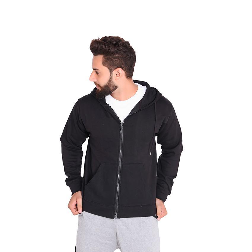 Fabricone Plain Zipper Hoodie