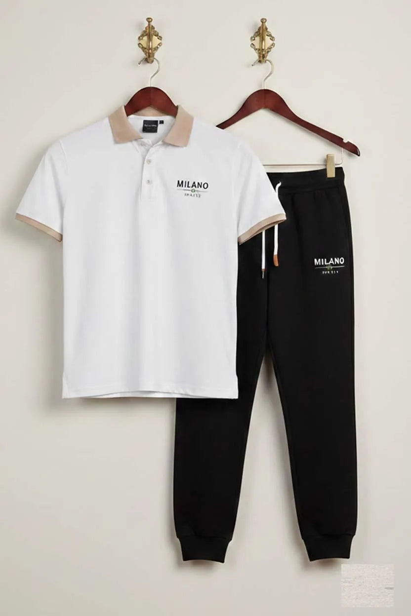Men's Premium Printed Track Suit Set